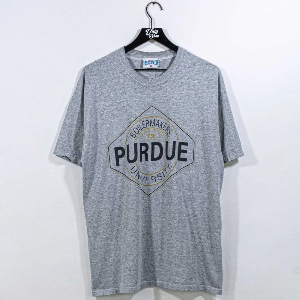 Purdue University Boilermakers T-Shirt Large VTG 90s Streetwear Sports